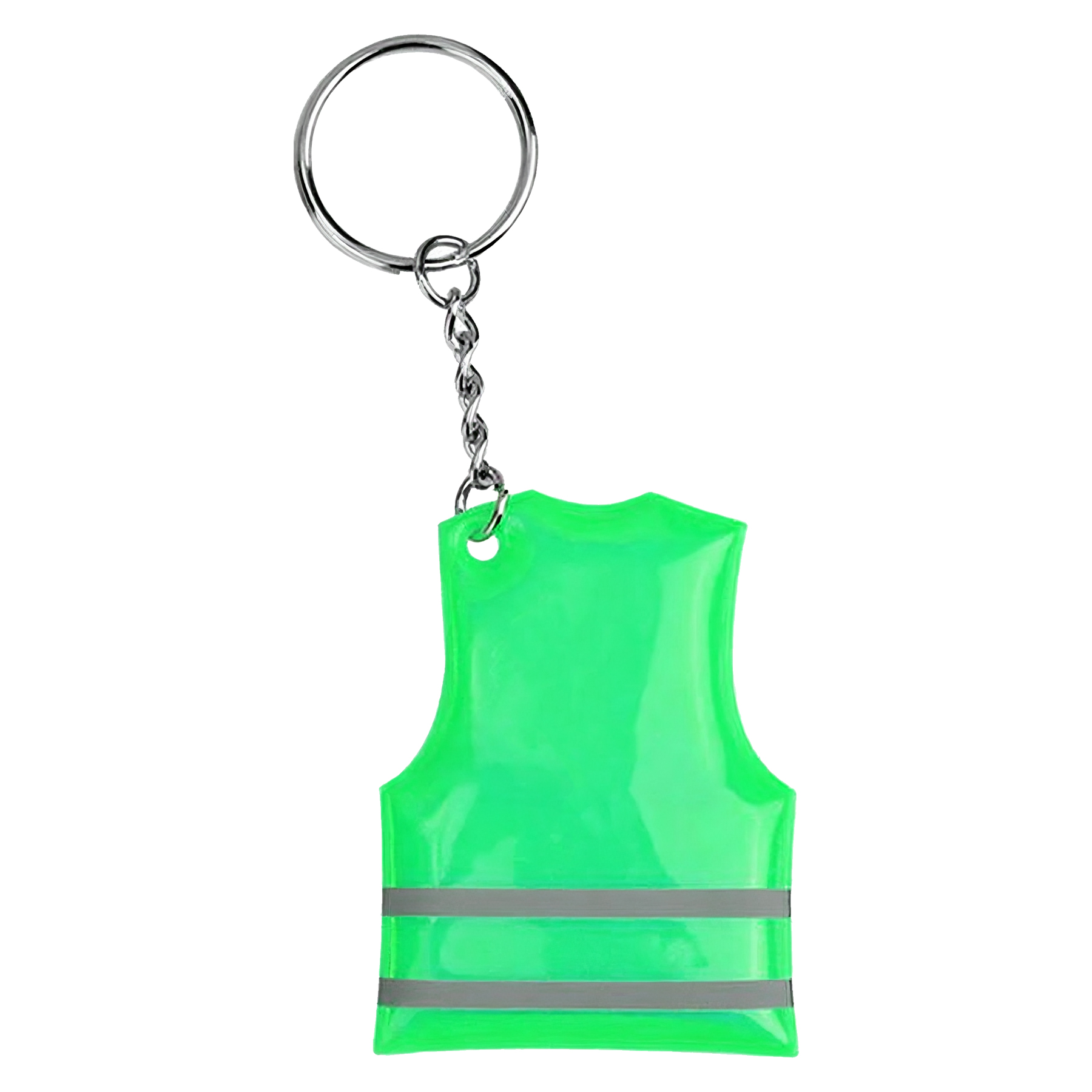 PVC Reflect Safety Vest Key Chain 7