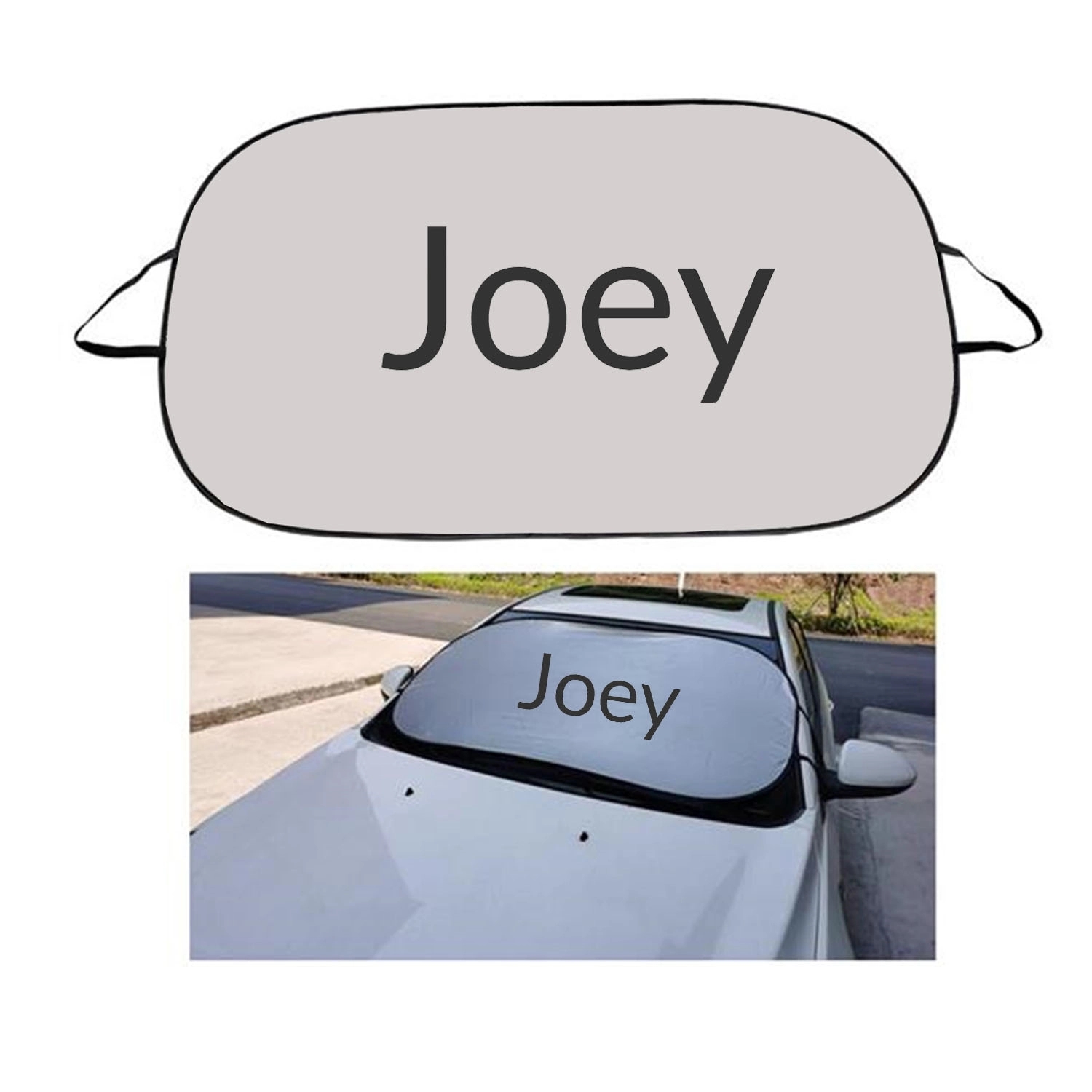 Car Front Sunshade Cloth 2