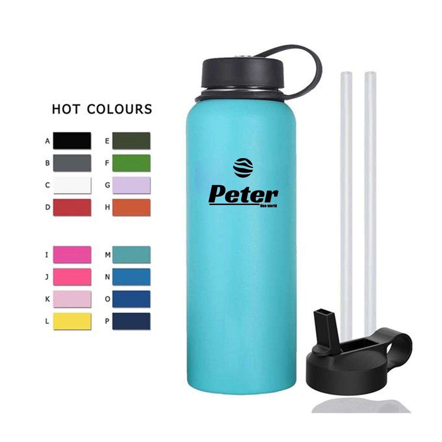 32OZ Vacuum-Insulated Stainless-Steel Water Bottle 3