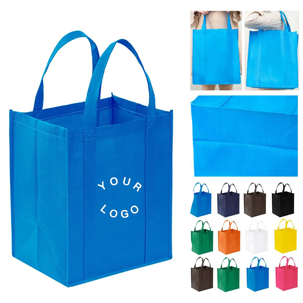 Value Grocery Tote Made Of Non Woven Polypropylene 3