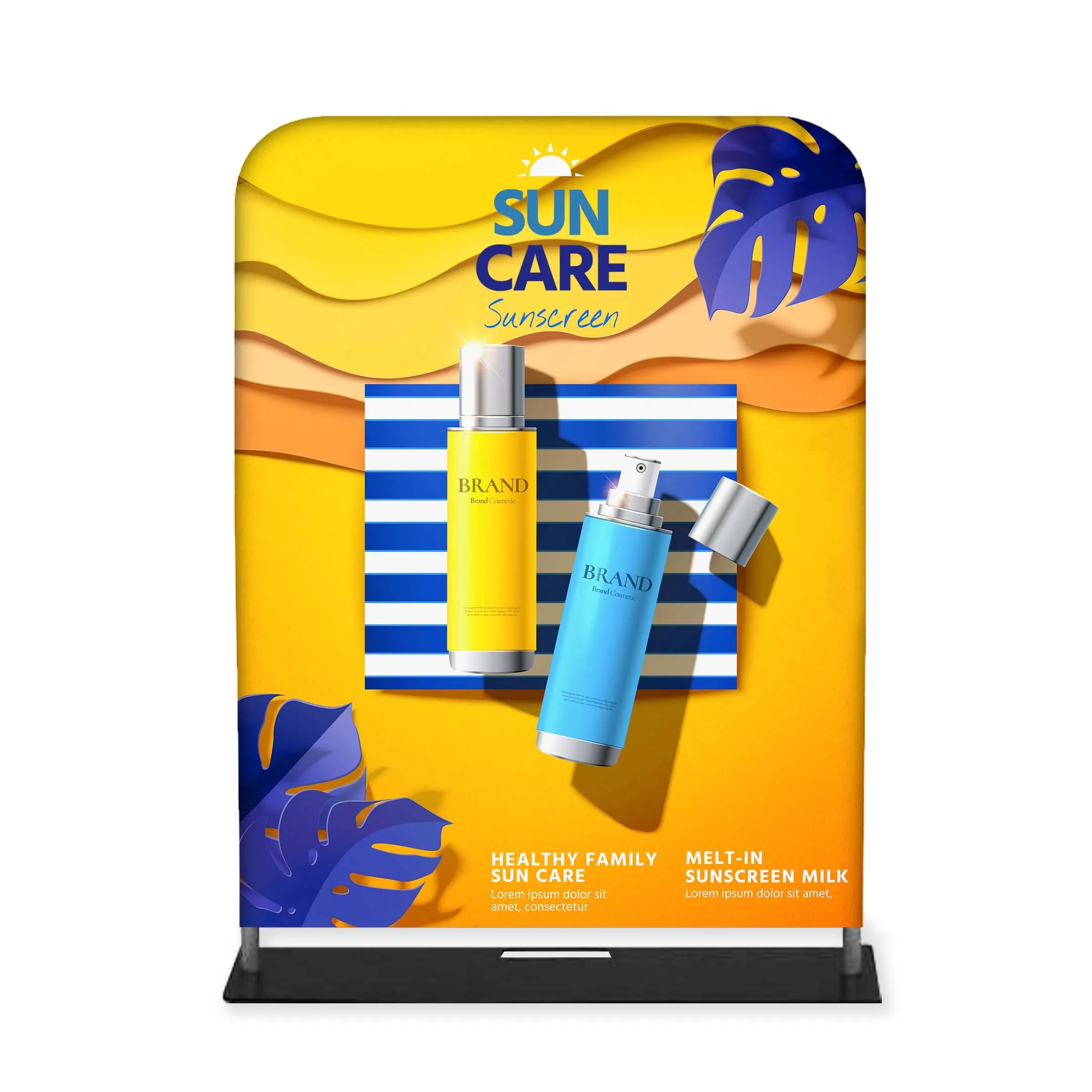 Tube Banner, Double Sided Digitally Printed - 7.5'x5' 2