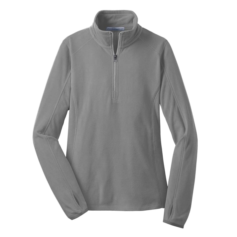 Port Authority Women's Microfleece 1/2-Zip Pullover., custom hoodie or sweatshirt with logo imprint 3