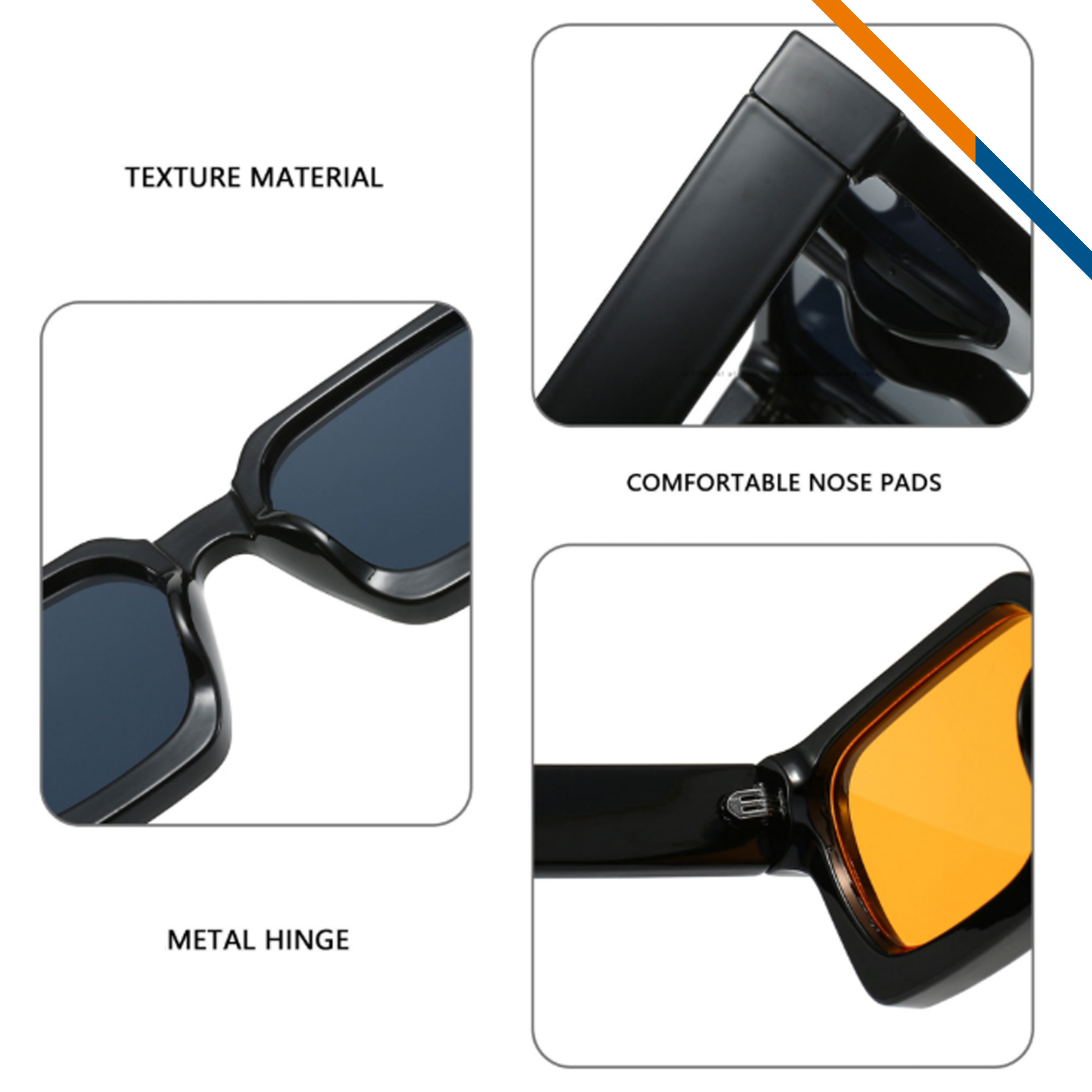 Nossan Stylish Square Sunglasses 2