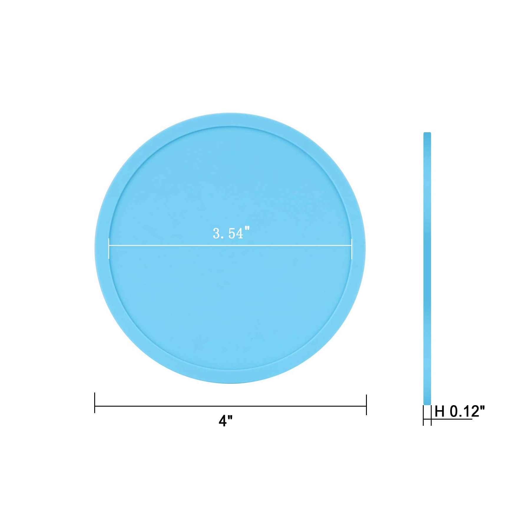 Silicone Drink Coasters 2
