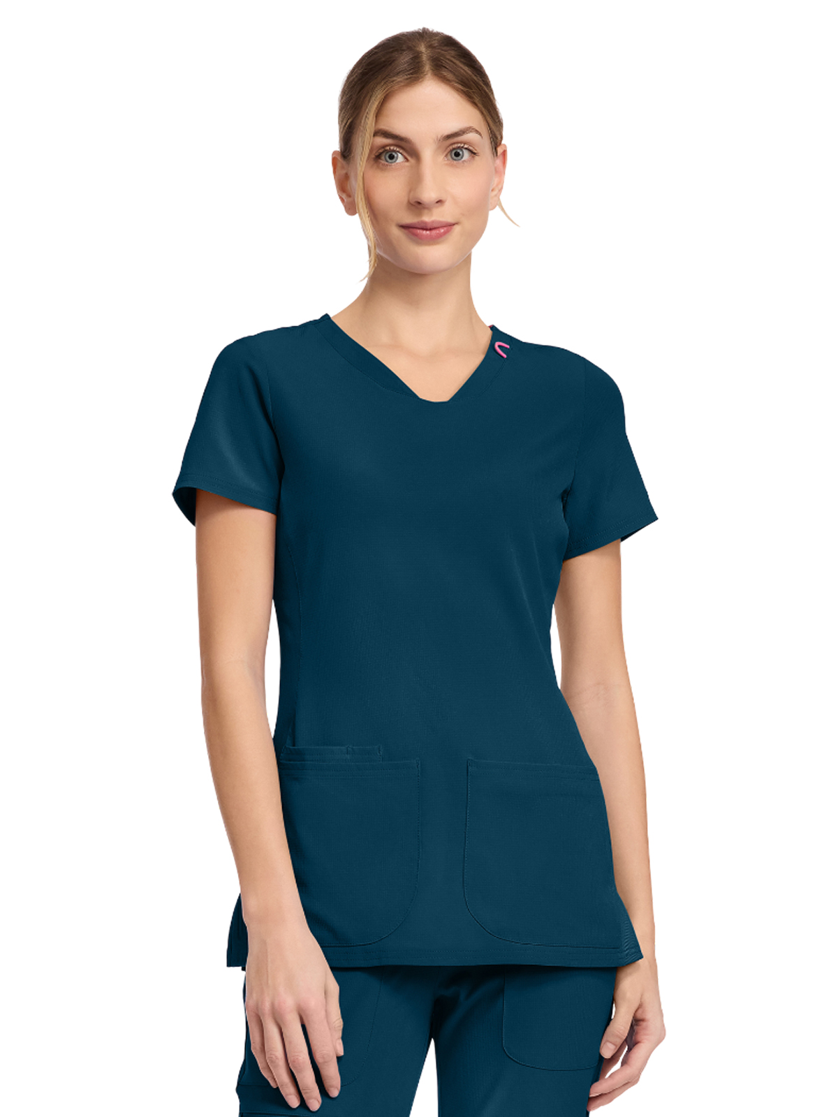 Med Couture - MC AMP - Women's 3-Pocket V-Neck Top 25