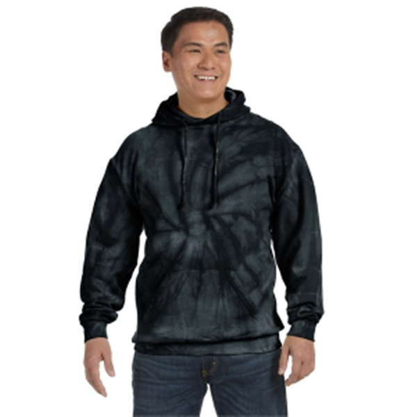 Tie-Dyed Pullover Hooded Sweatshirt 4