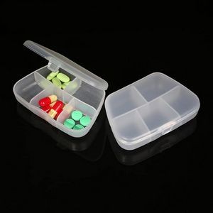 5 Compartment Pill Case Tablet Box With Trapezoid Design 3