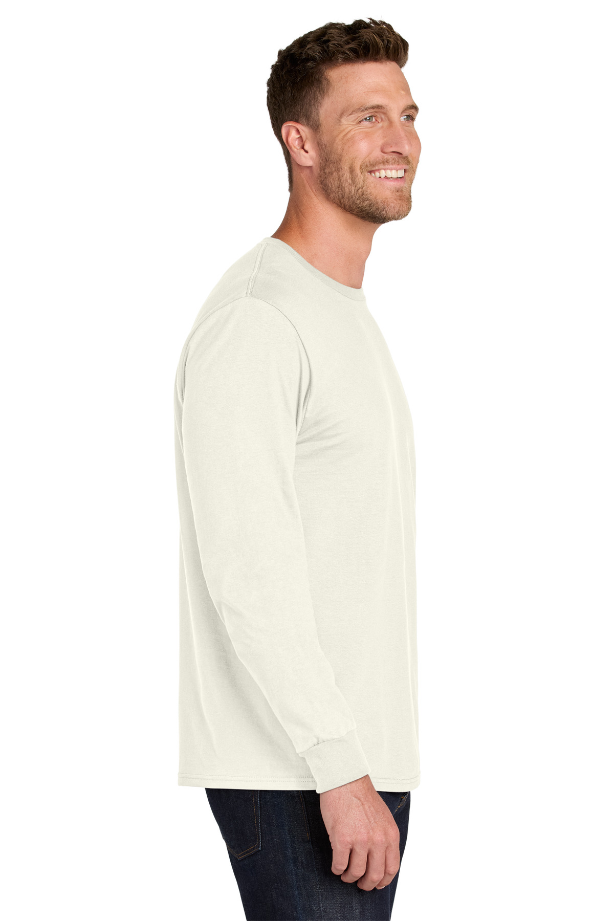 Jerzees Ultimate Unisex Ring Spun Long Sleeve T-Shirt IC46L 54