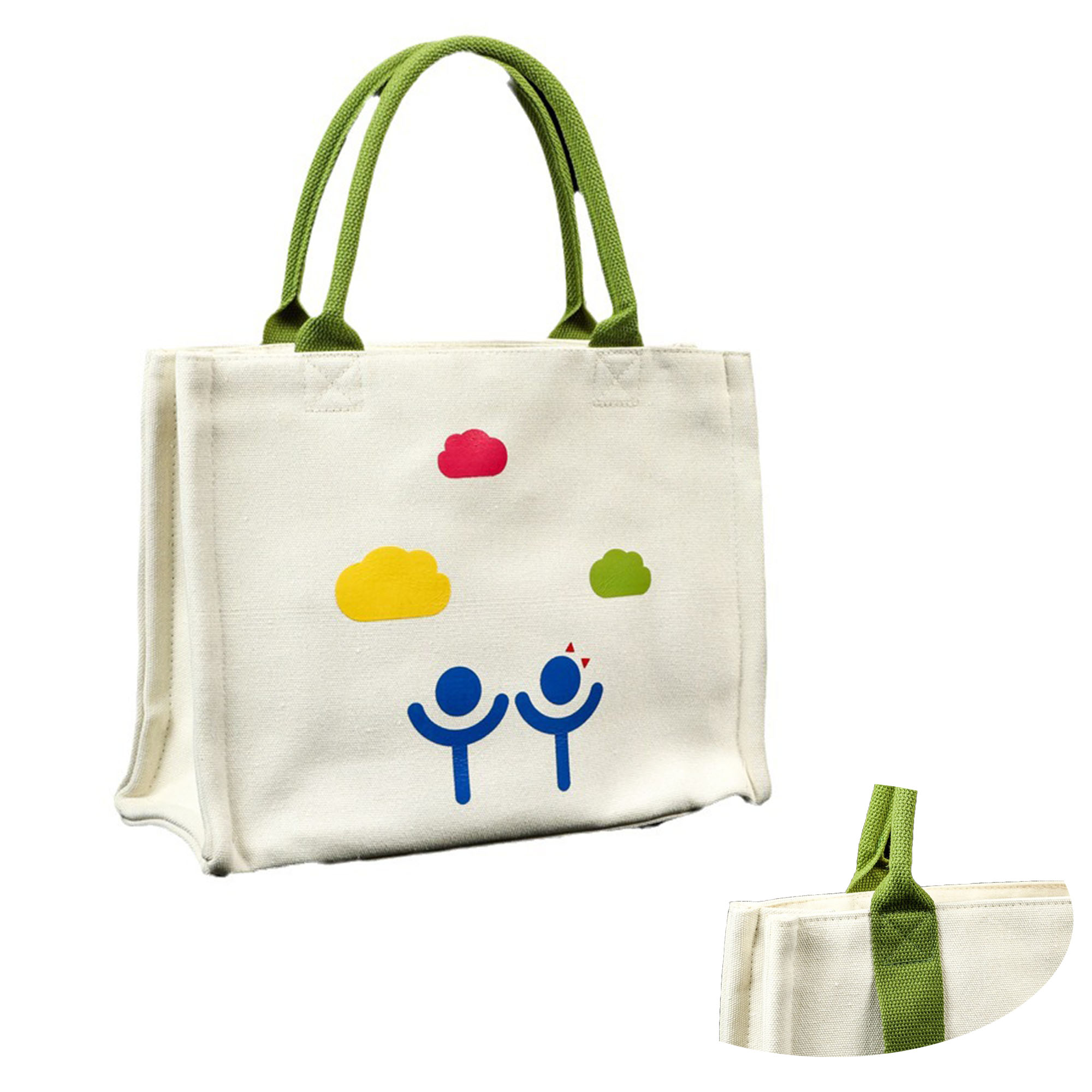 Eco-friendly Cotton Tote Bag, custom tote bag with logo imprint 2
