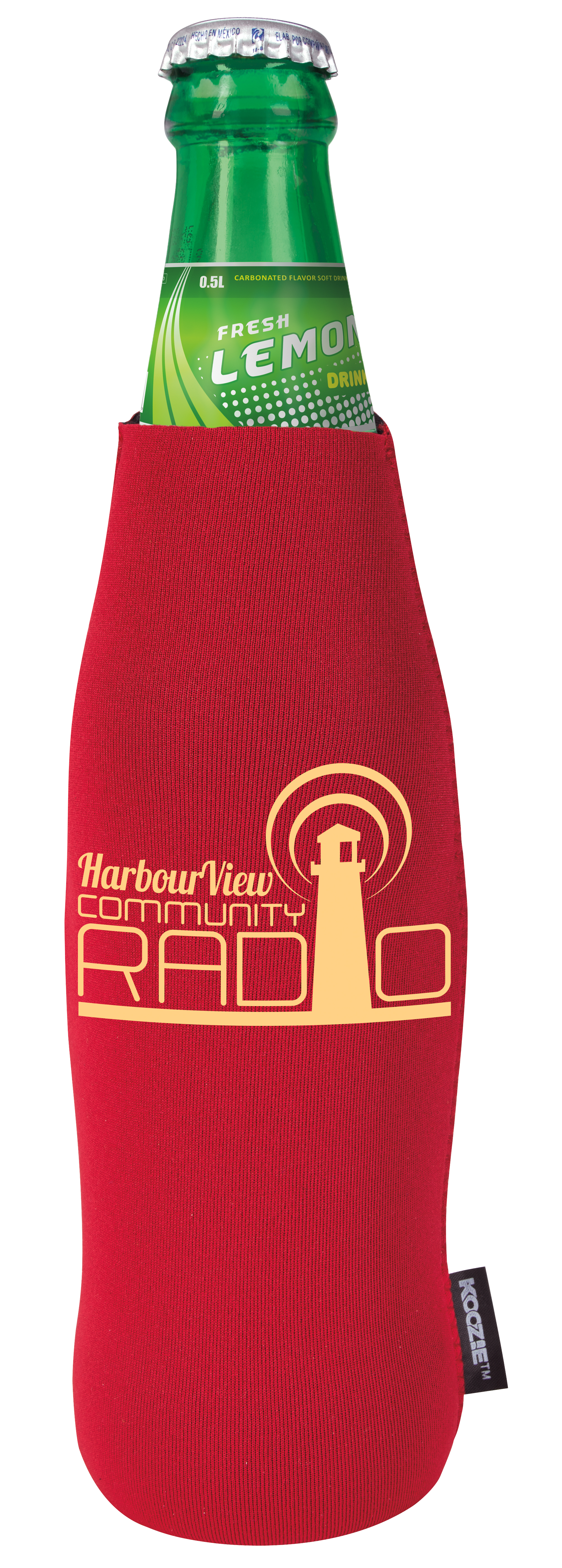 Koozie® Bottle Cooler w/ Removable Bottle Opener 24