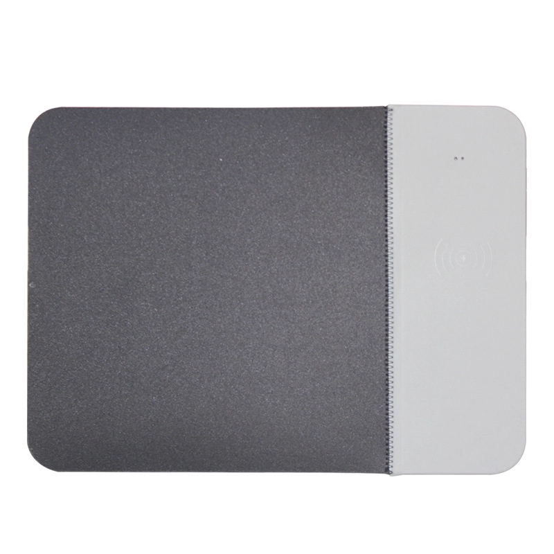 5W PU Leather Qi Wireless Charging Mouse Pad 4