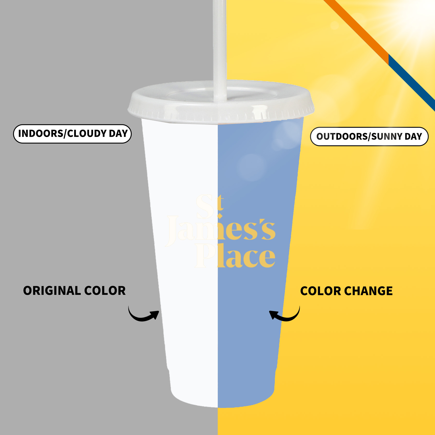 Garon UV Color Changing Tumblers - 24 OZ. 14