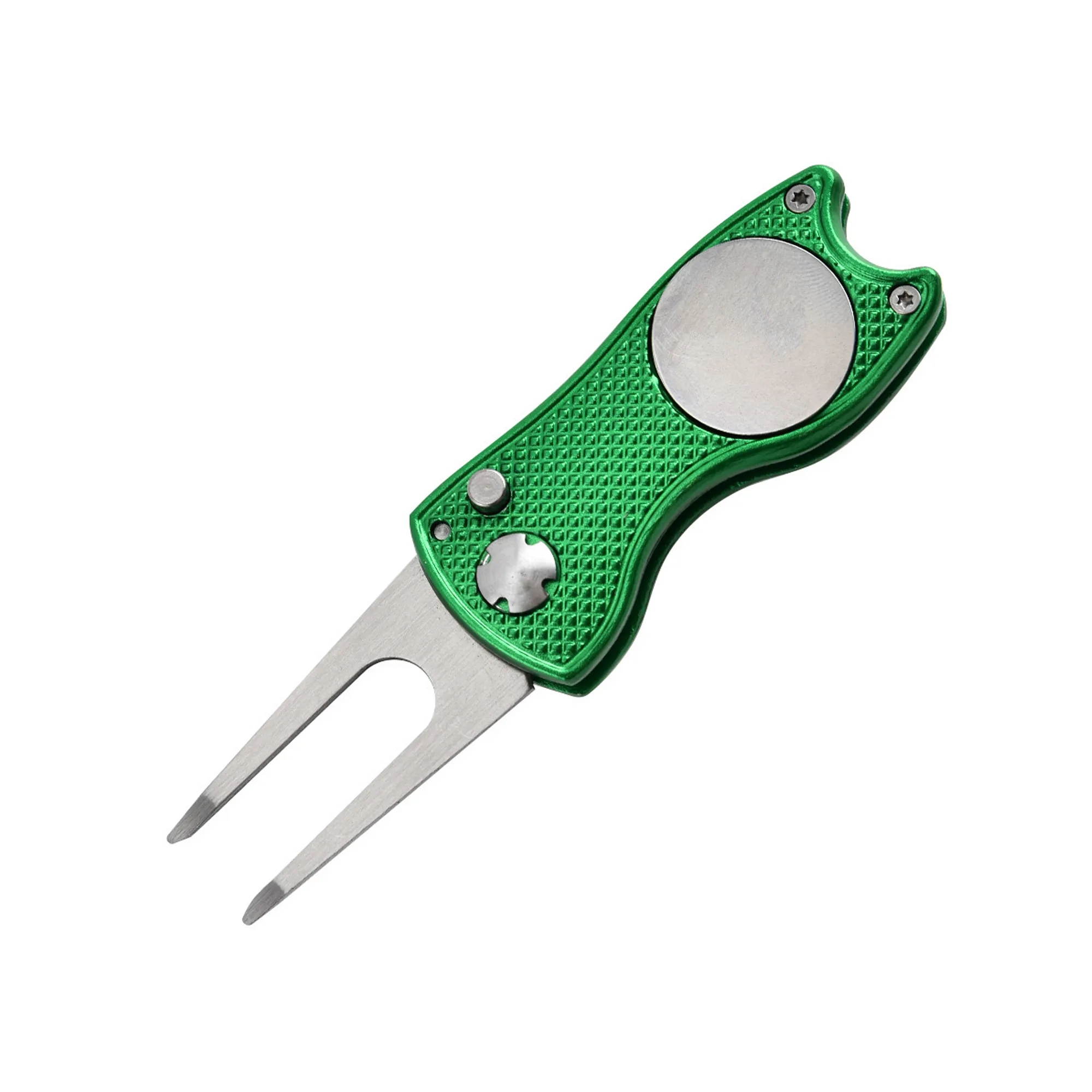 Golf Green Fork Pop-Up Stainless Steel Accessories 4