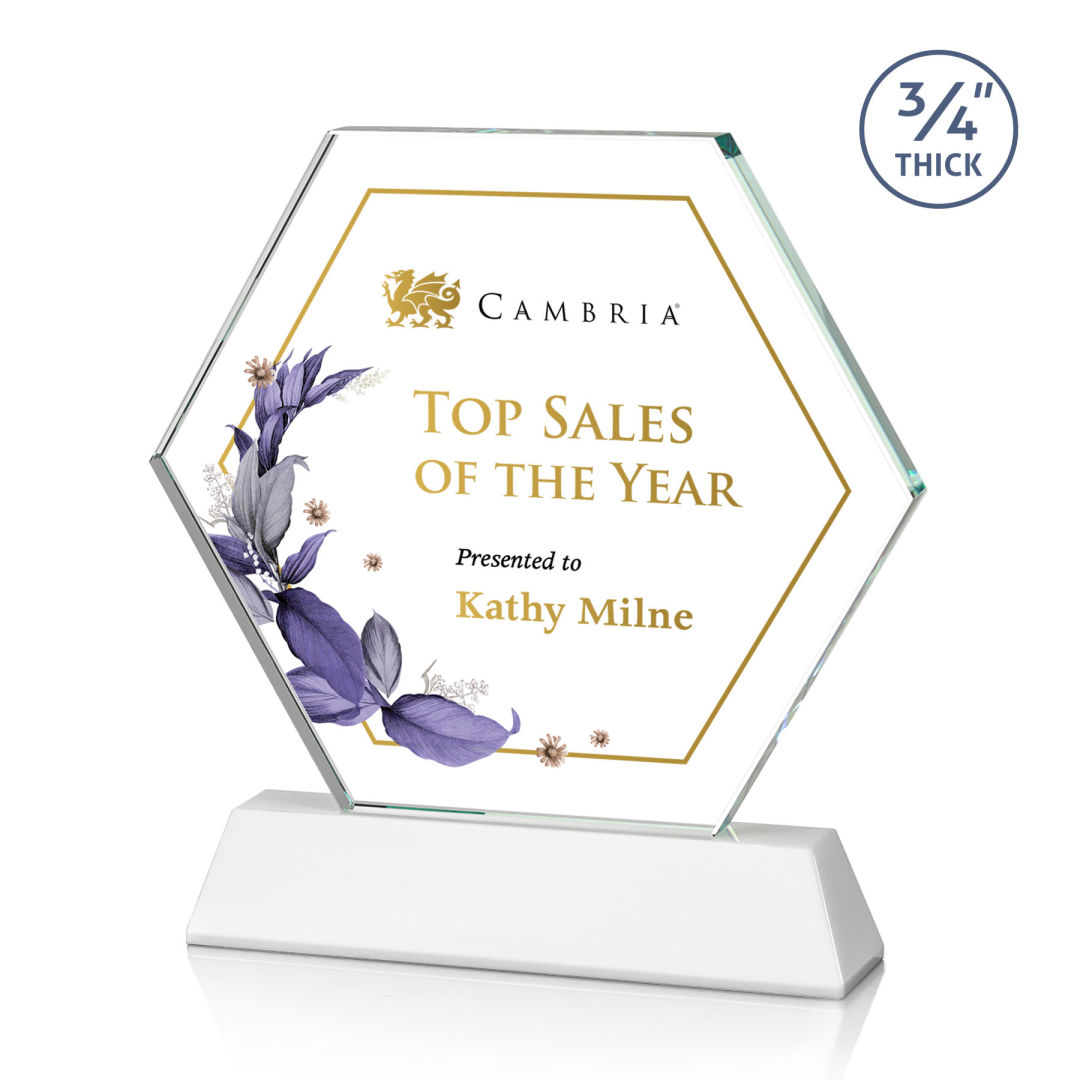 Ralston VividPrint™ Award - White 9