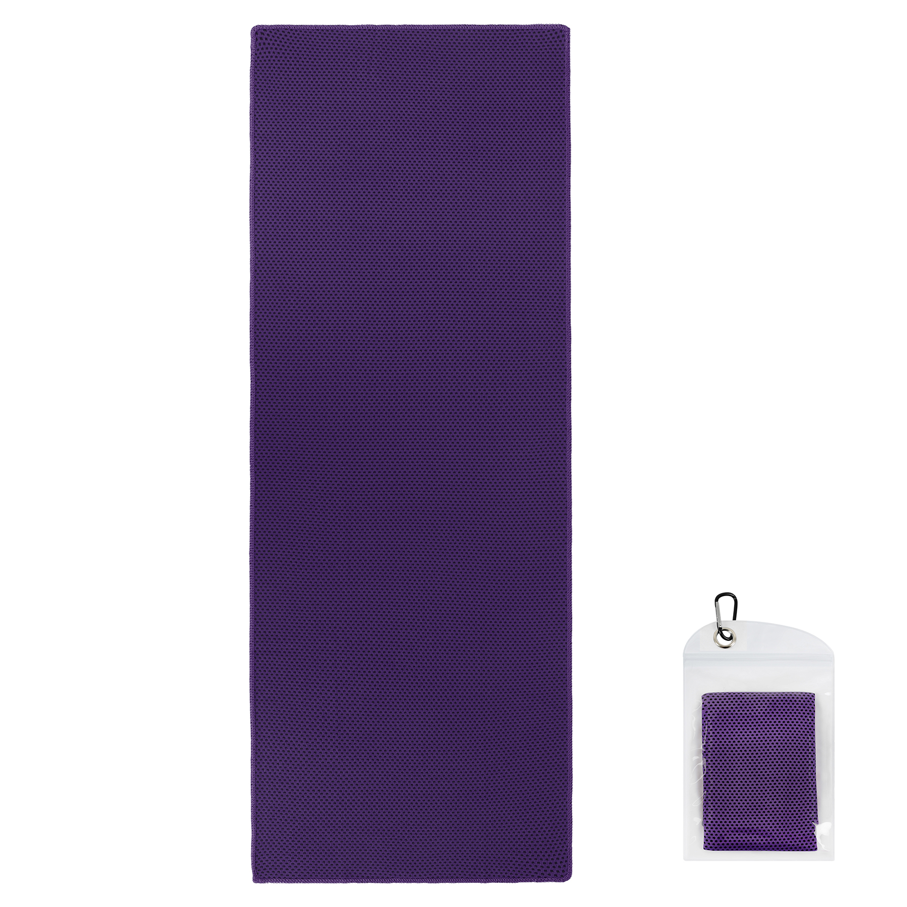 Breathable Cooling Towel With PVC Zip Pocket 7