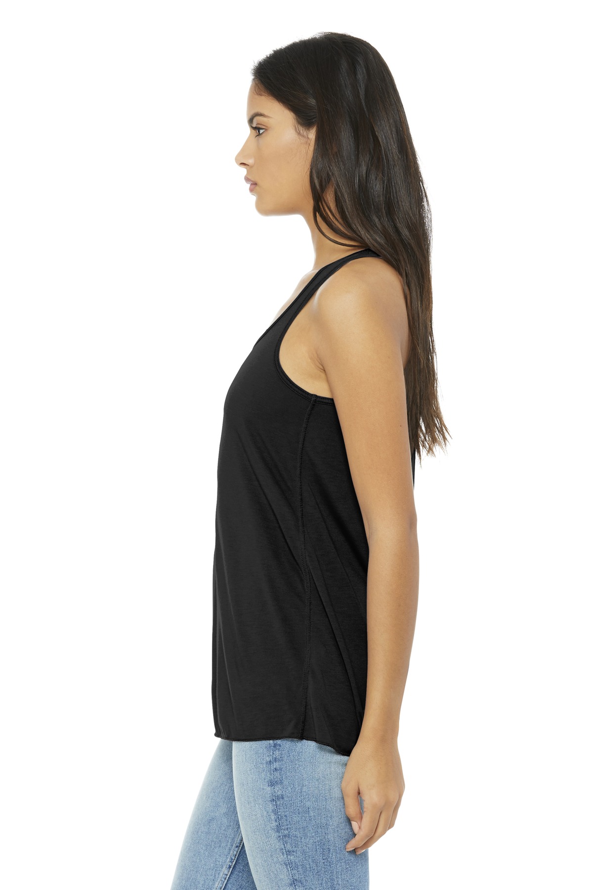BELLA+CANVAS Women's Flowy Racerback Tank. BC8800 198