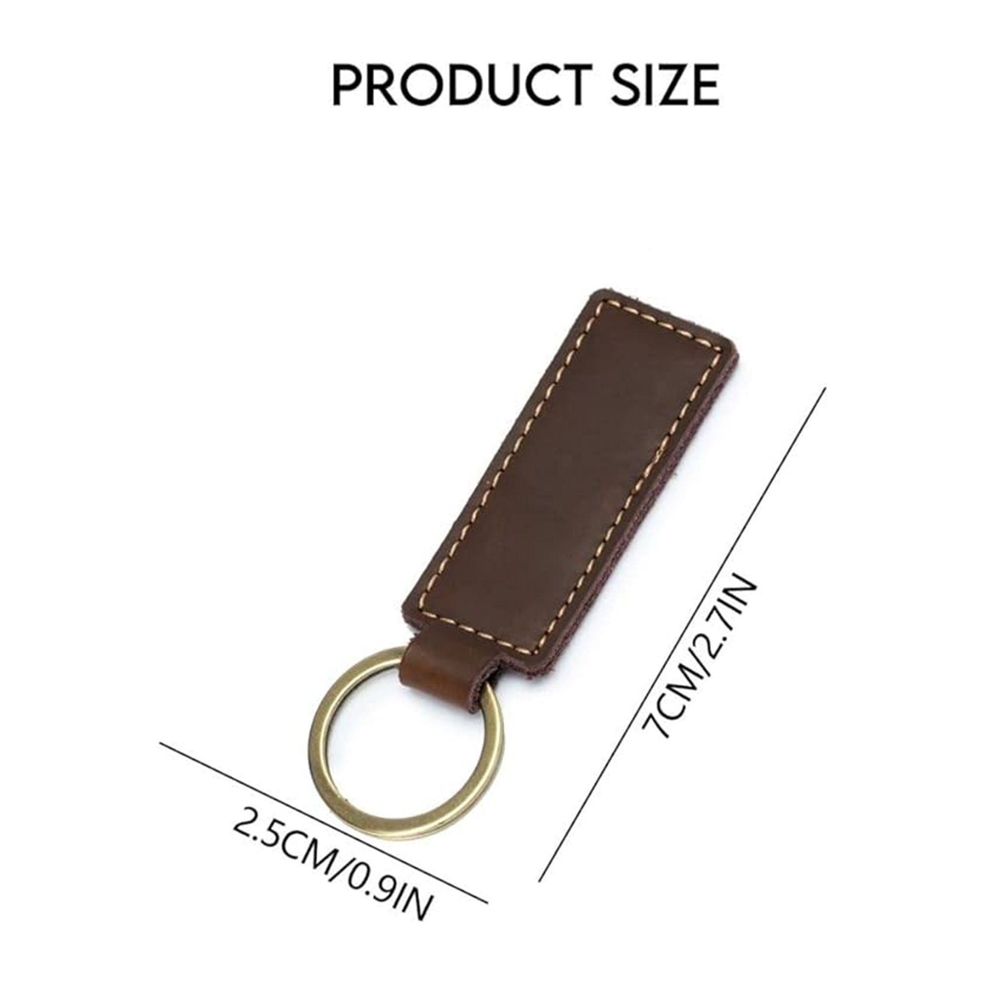 Leather Keychain 4