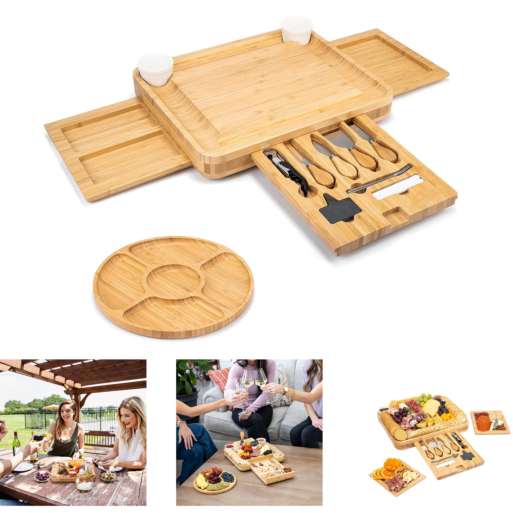 Charcuterie Boards Gift Set 2