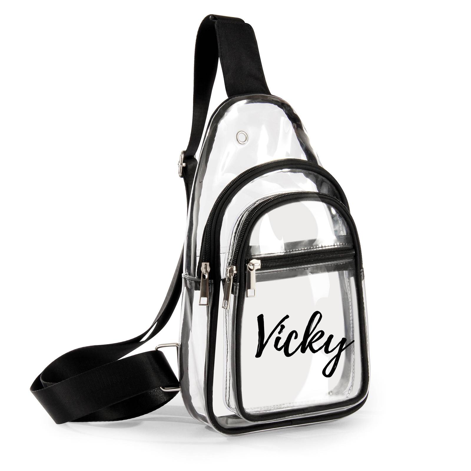 PVC Transparent Sling Bag 3