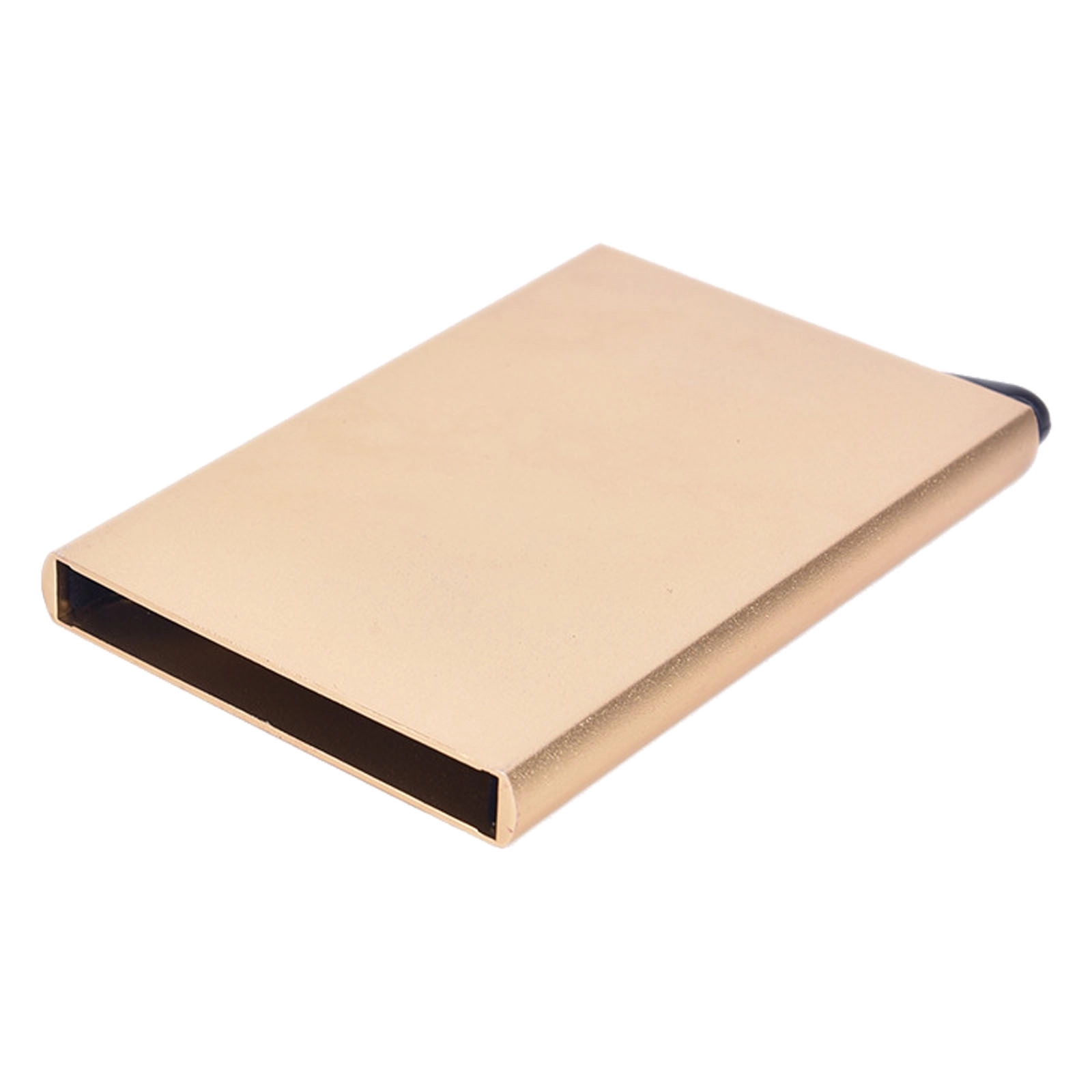 Aluminum Alloy Automatic Pop-Up Business Card Holder 4