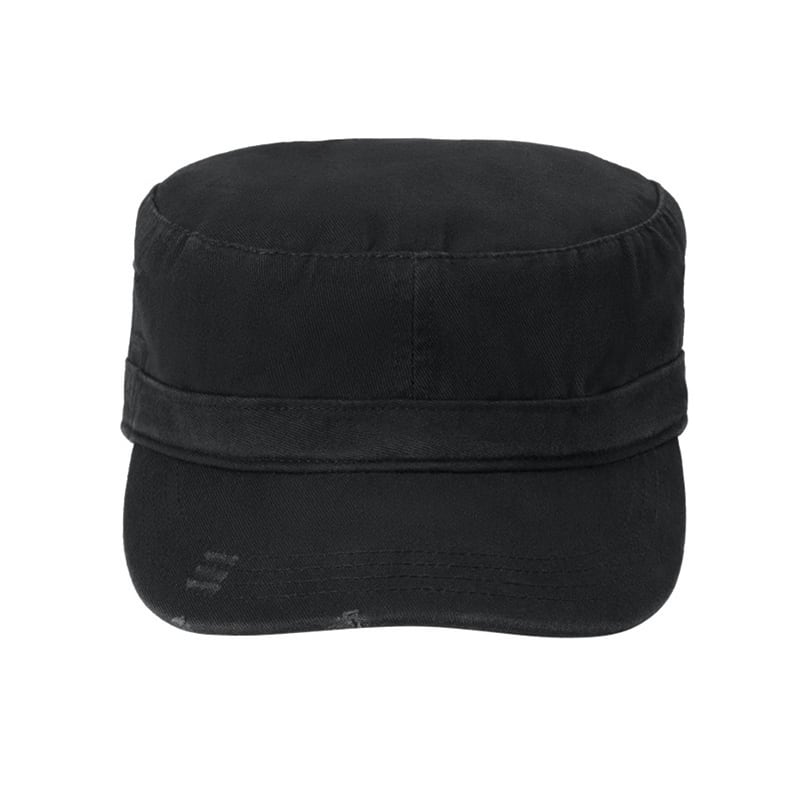 District Distressed Military Hat. 4