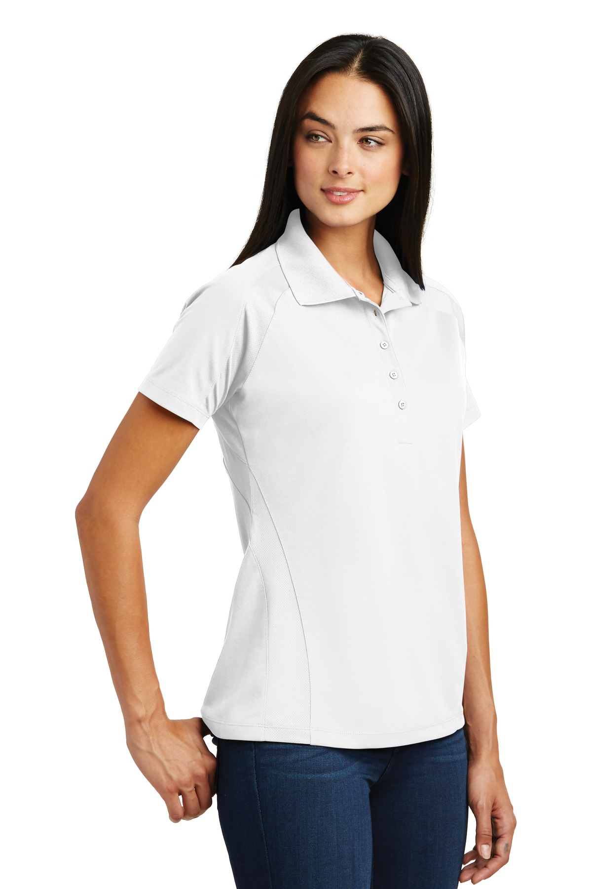 Sport-Tek® Women's Dri-Mesh Pro Polo 10