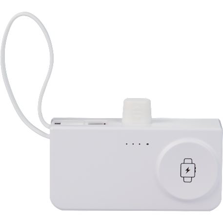 Hue Plus 5000 mAh Power Bank with Watch Charger 18