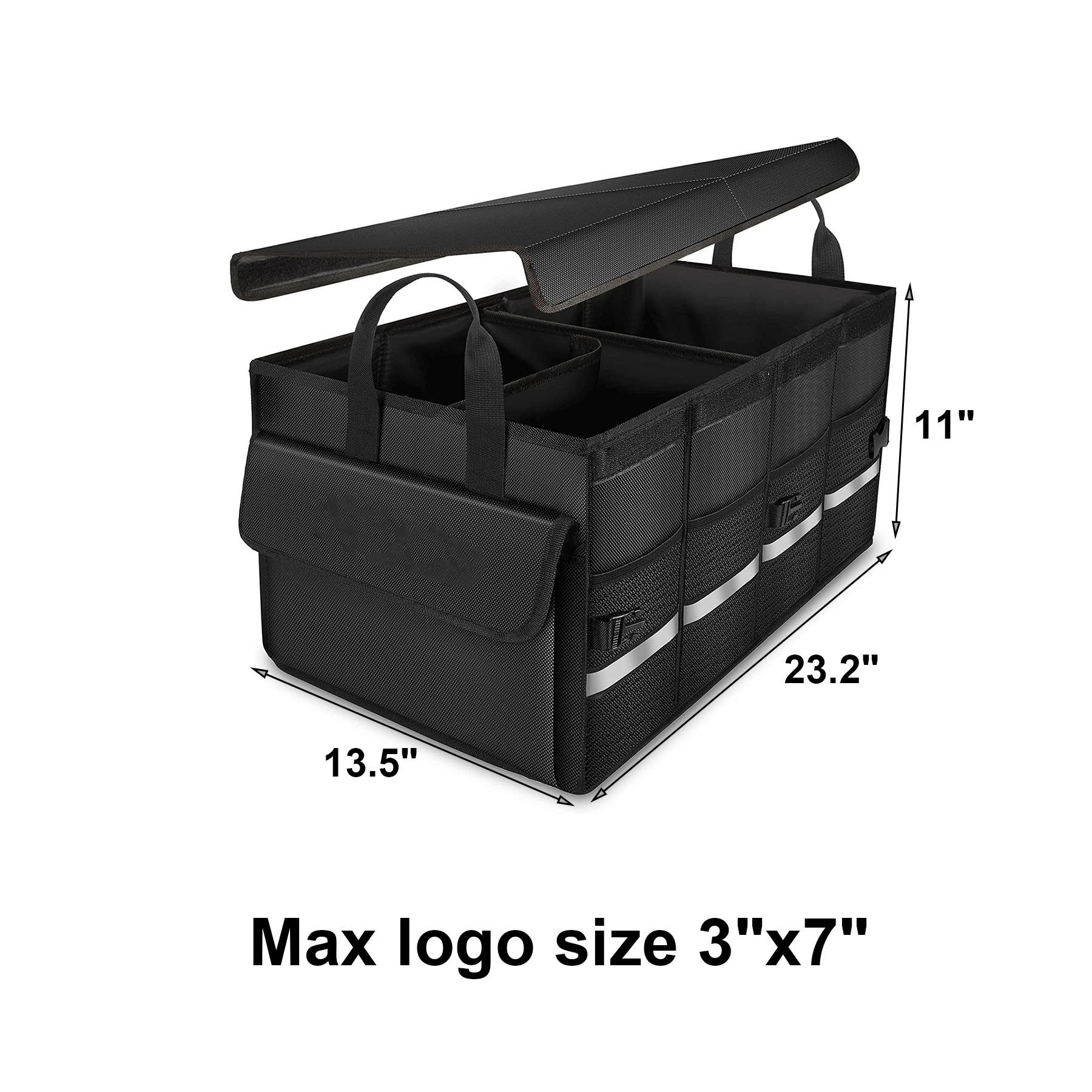 Foldable Large capacity car trunk organizer 2