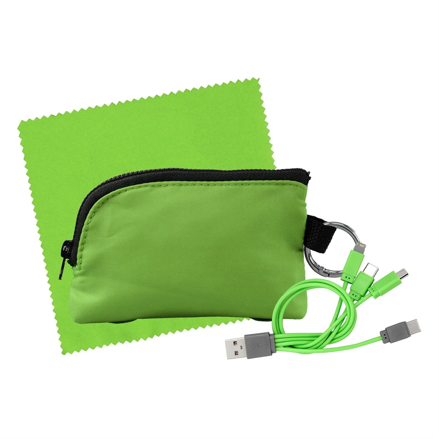 Zip Around Cable & Cloth Set 3