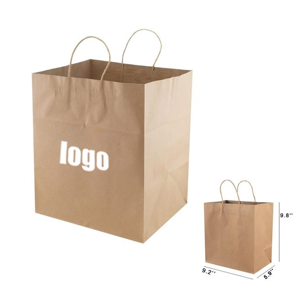 Kraft Paper Brown Shopping Bag