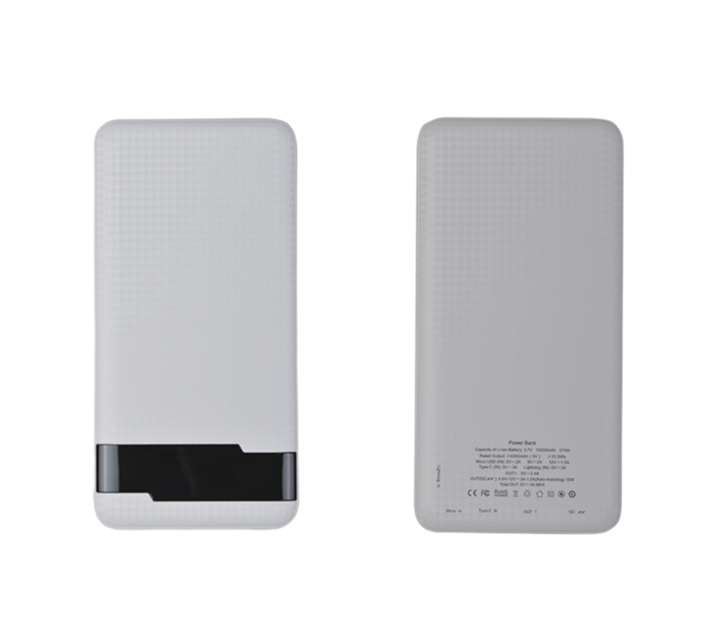 Portable Power Bank with LCD Display - 10000 mAh 2