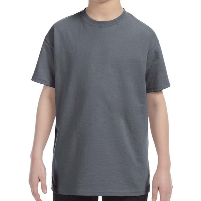 Custom Embroidered Youth Basic Cotton T-Shirts 23