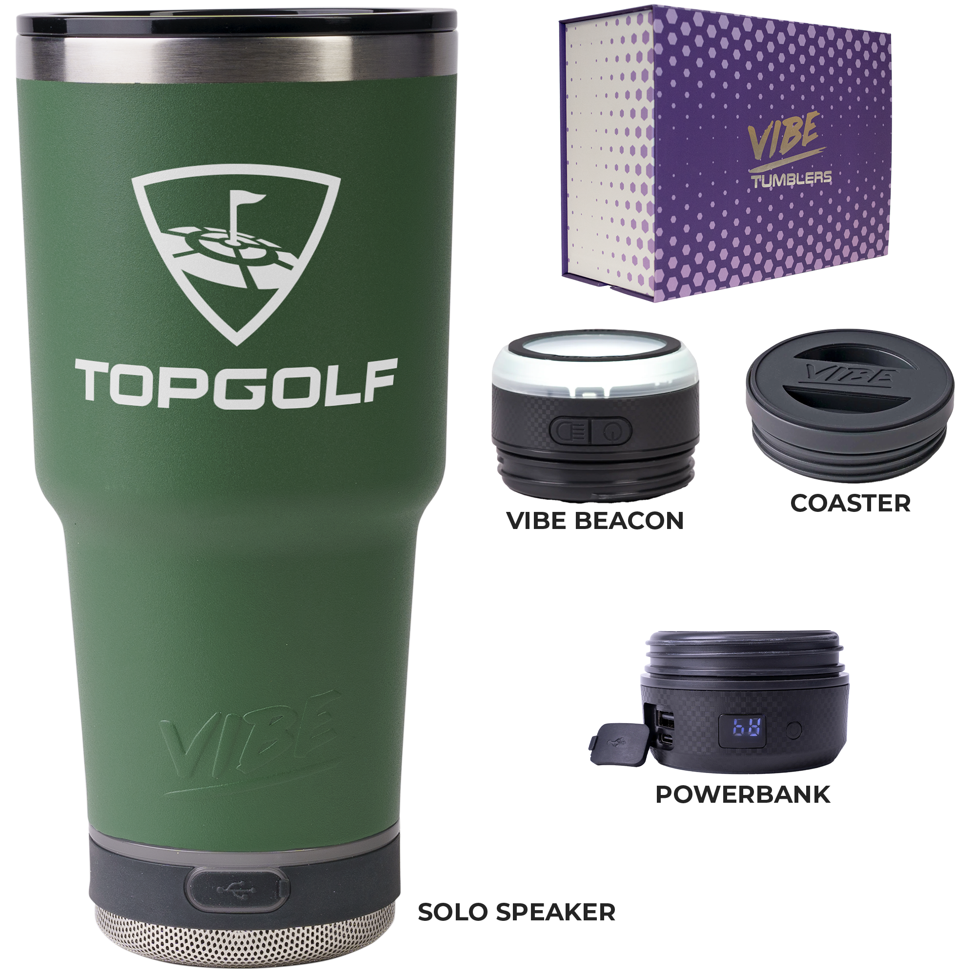 Go Caddy Vibe 28oz Tumbler Kit 6