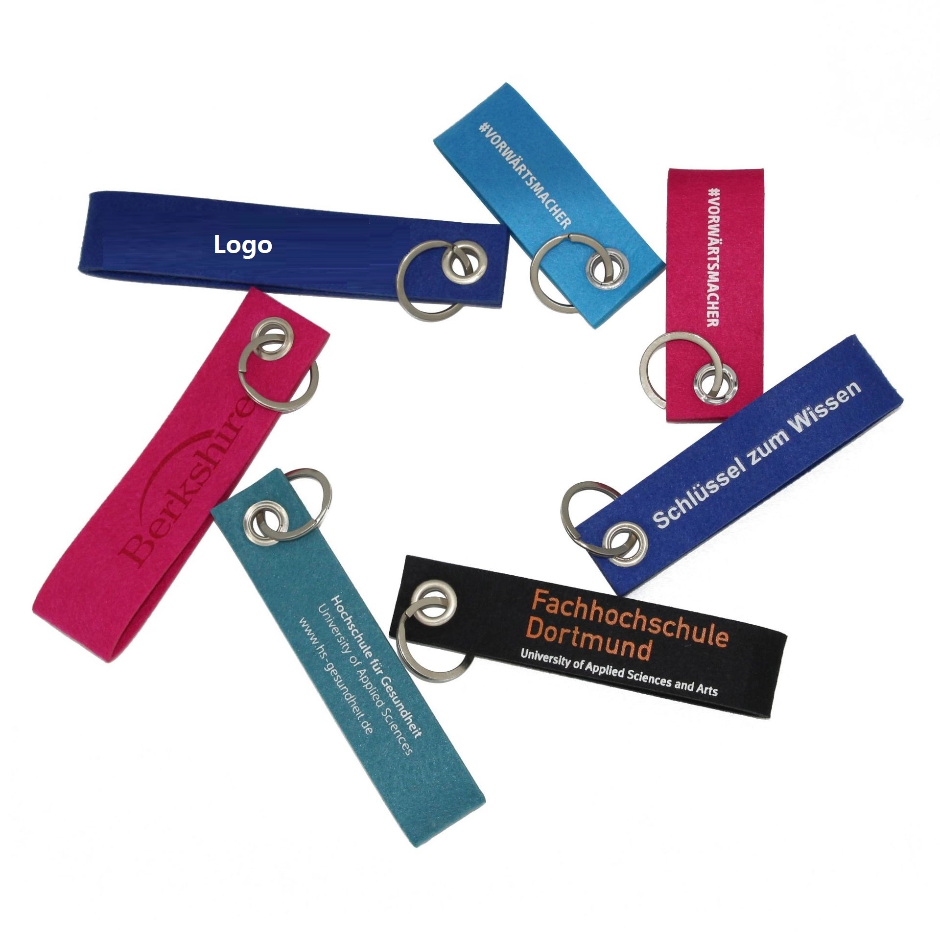 Felt Key Strap / Key Holder / Key Ring 1