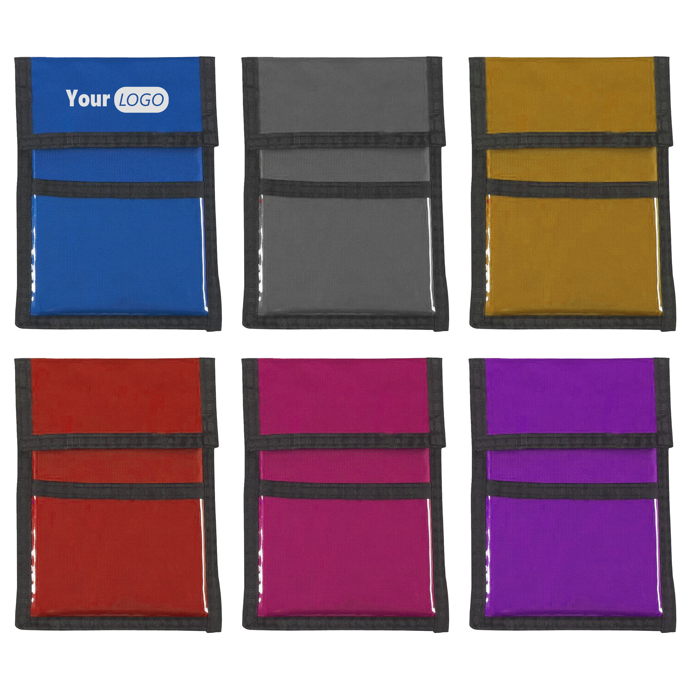 Polyester Secure Neck Wallet Passport Holder 2