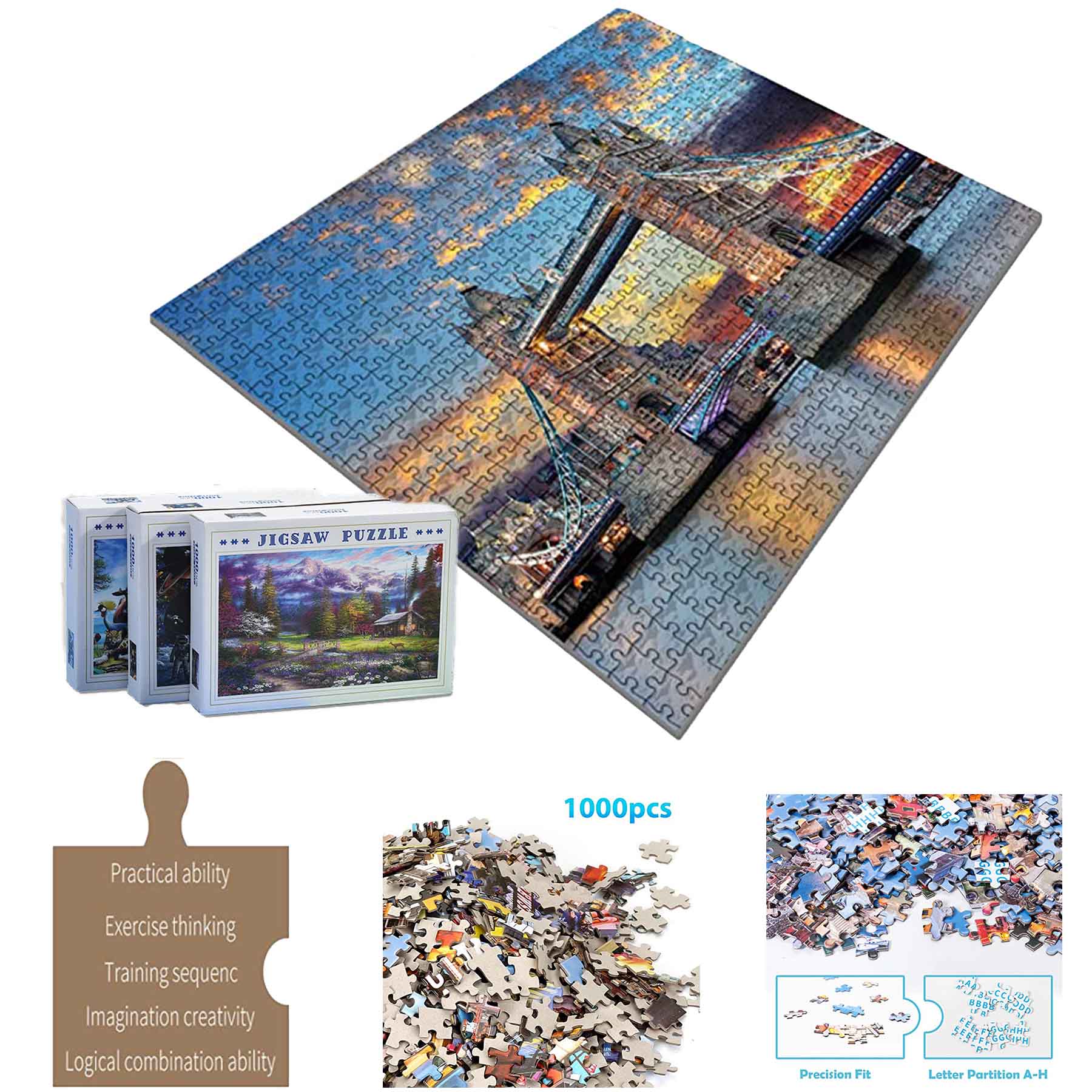 1000 Piece Jigsaw Puzzle 1