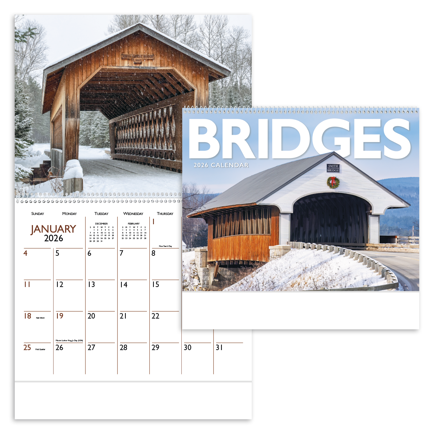 Triumph® Calendars Bridges Calendar 25