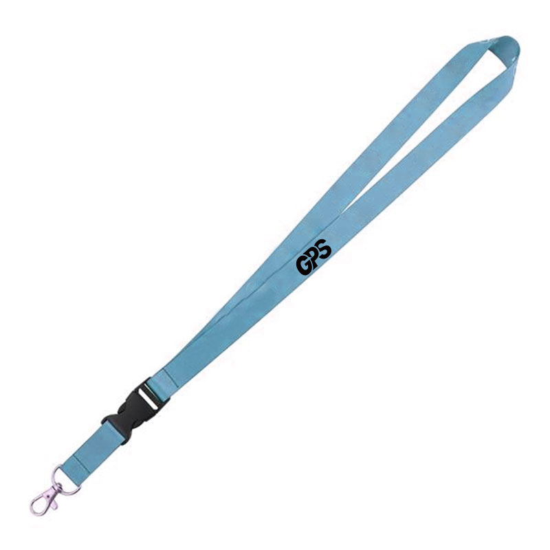 3/4" Full Color Dye Sublimated Lanyard with Detachable Buckle 3