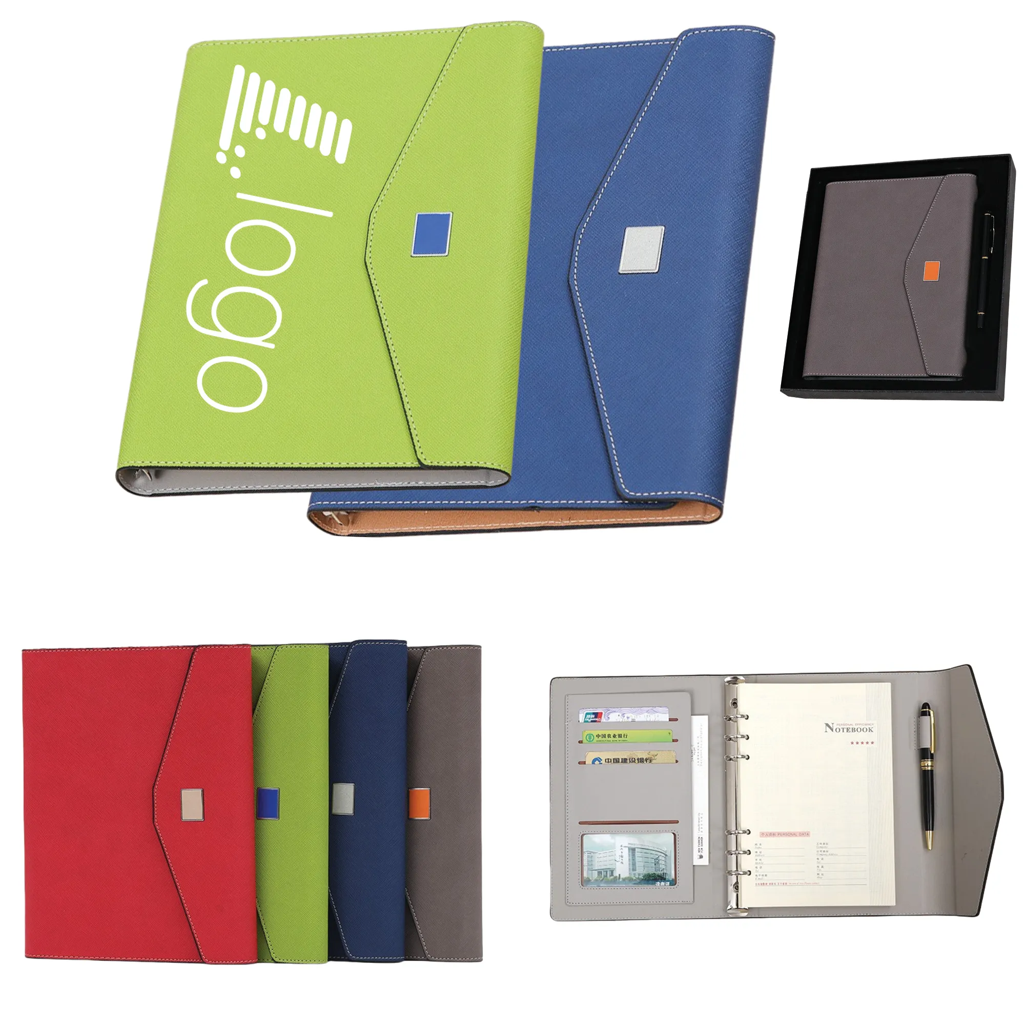 Leather Notebook With Pen