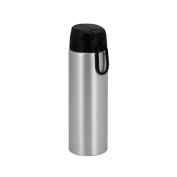 FastFlow Recycled Aluminum Bottle with Flip Lid, custom water bottle with logo imprint 125