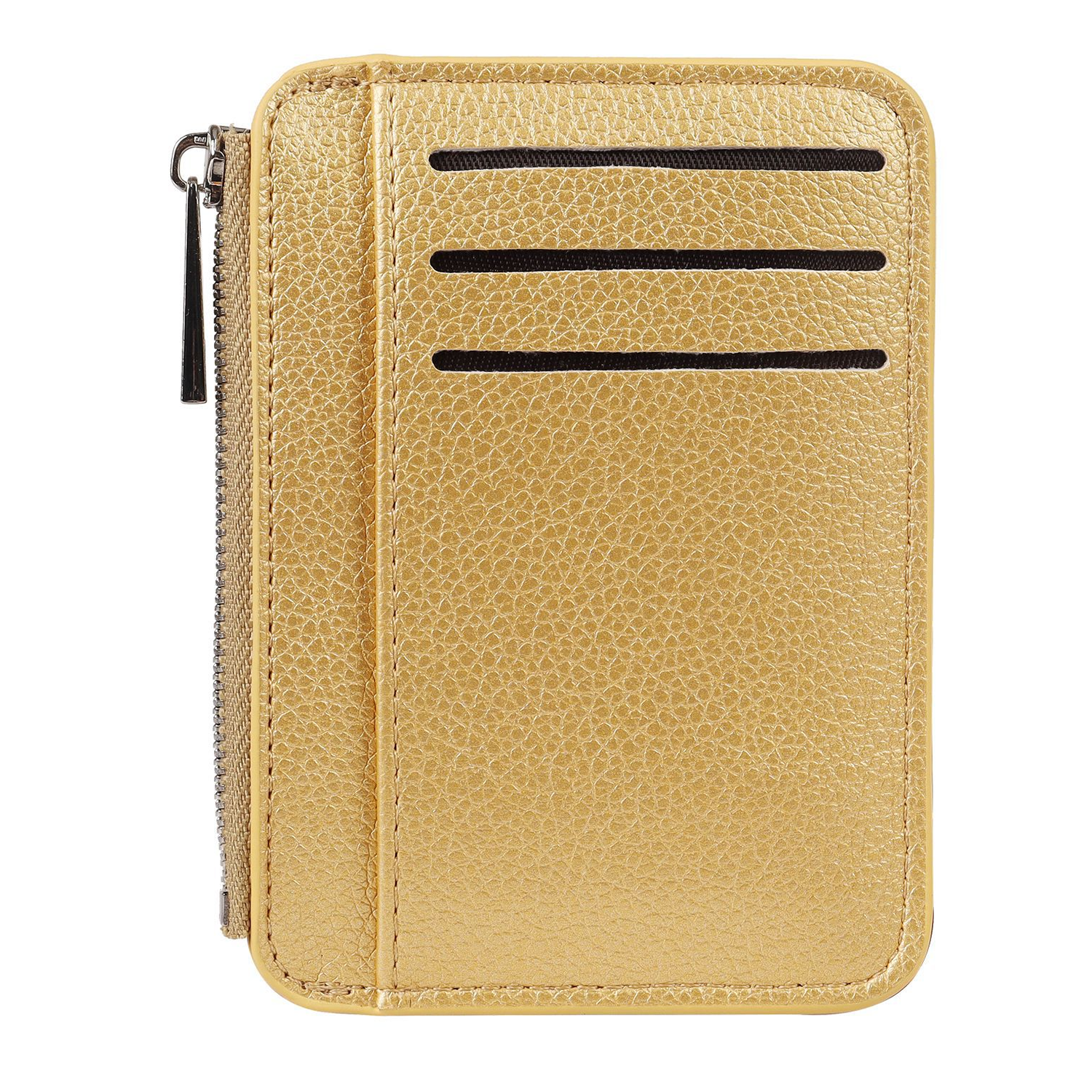 Lychee Pattern Zipper Card Wallet 3