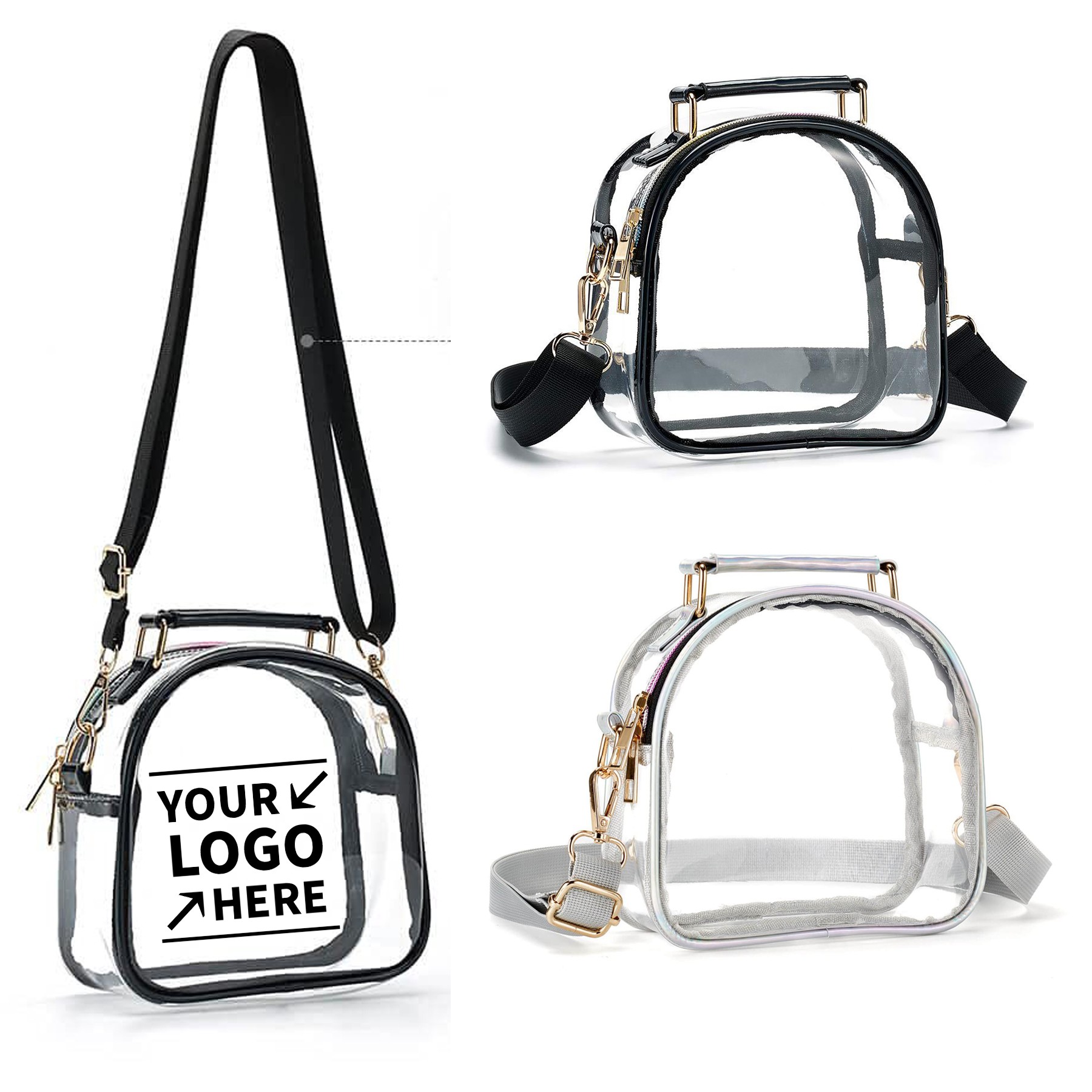 Clear Crossbody Purse Bag