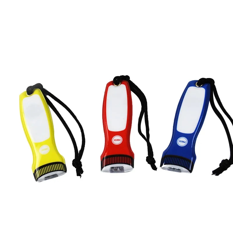 PVC LED Flashlight Key Chain 3