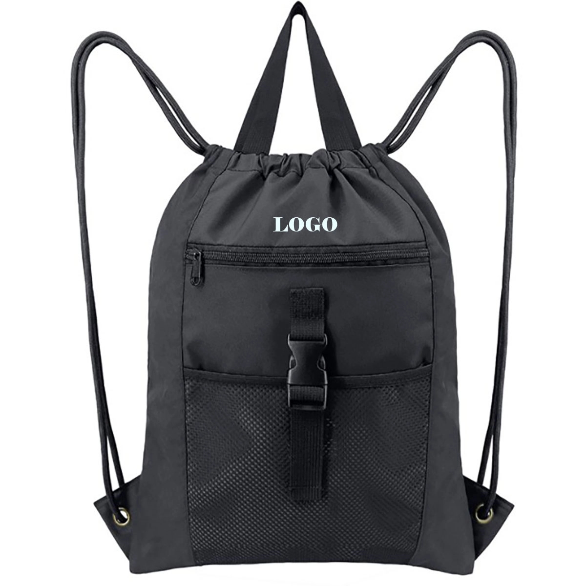 Drawstring Backpack Sports Gym Bag 2