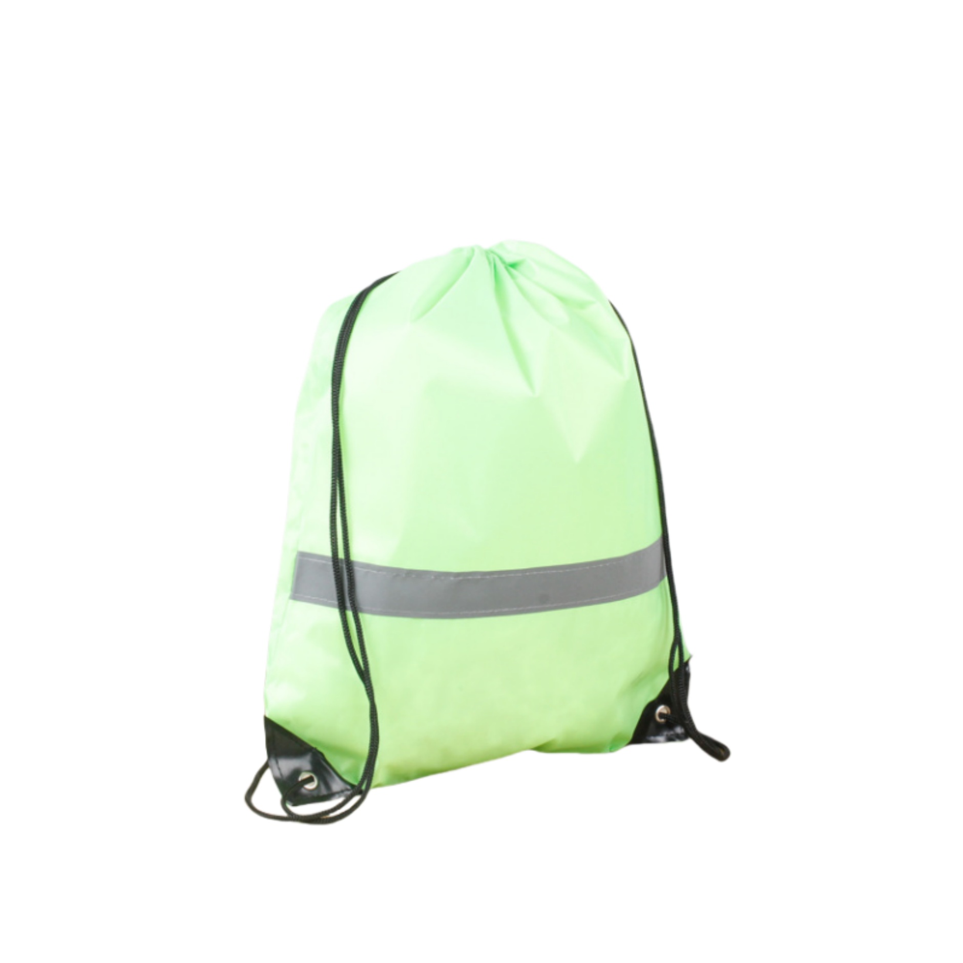 Drawstring Backpacks Bags with Reflective Strip 3