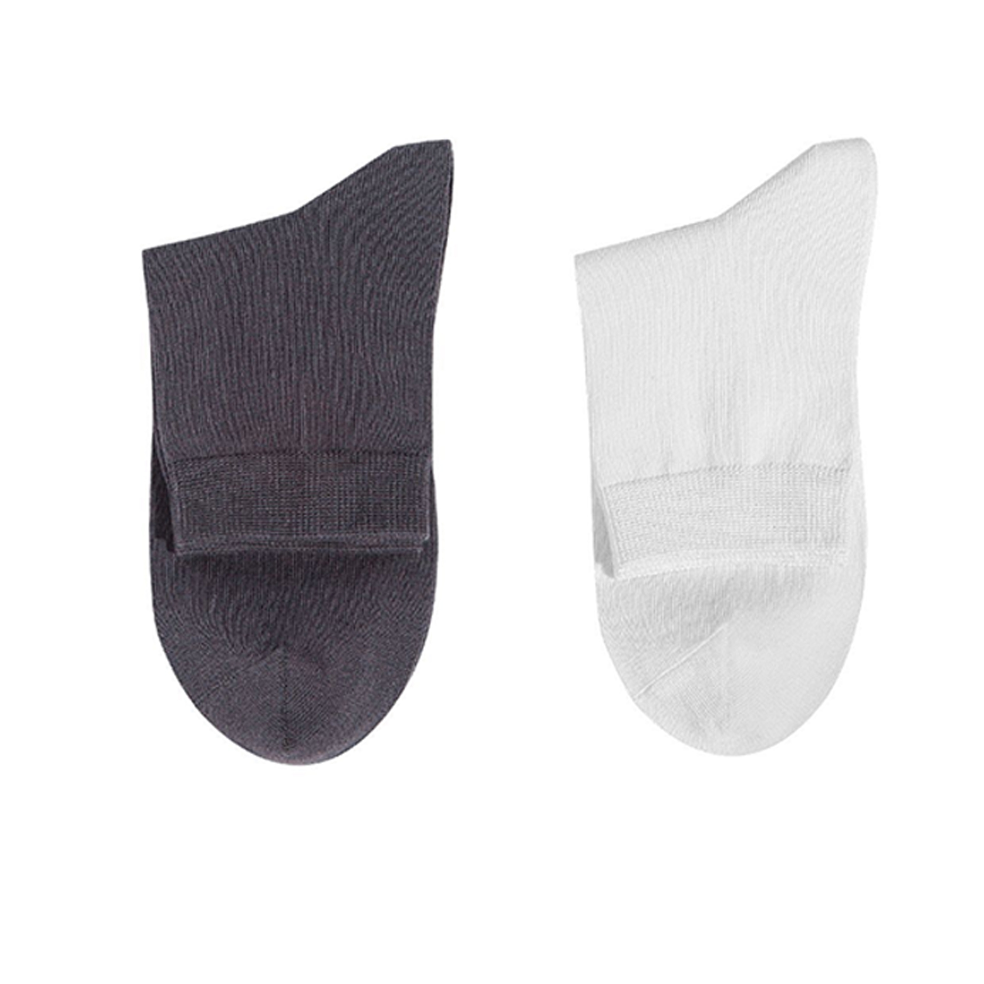Comfortable Solid Color Mid Tube Cotton Socks 6