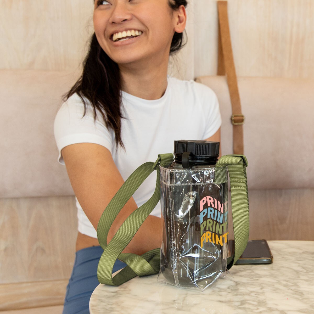 SIMPLE HYDRATION SLING - CLEAR VINYL