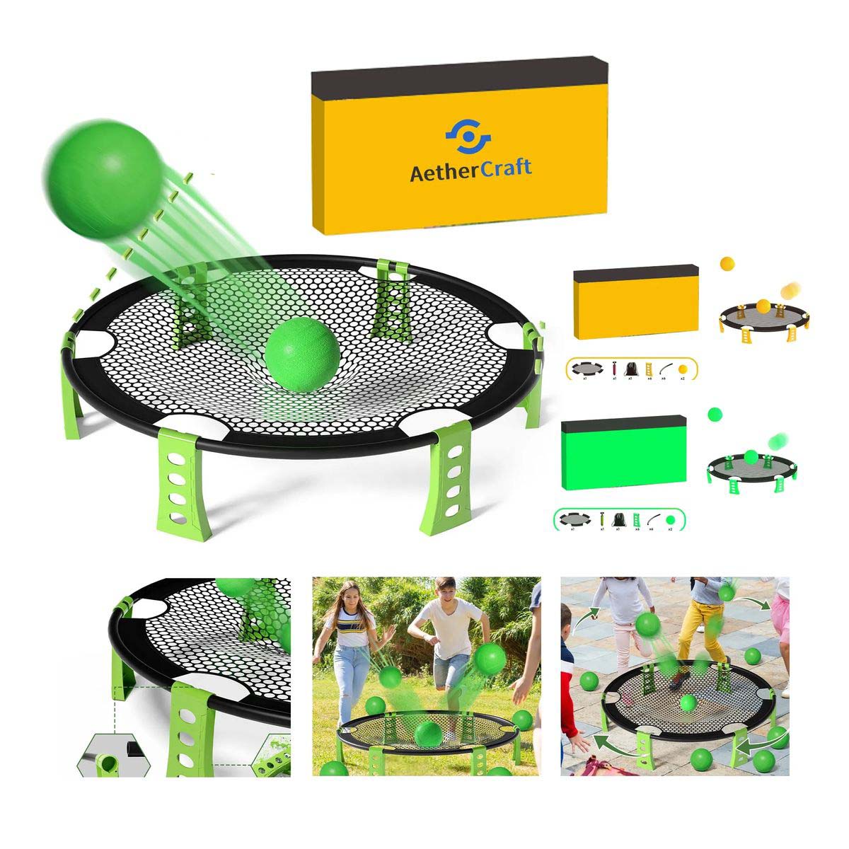 Toss and Catch Net Game Outdoor Family Fun 1