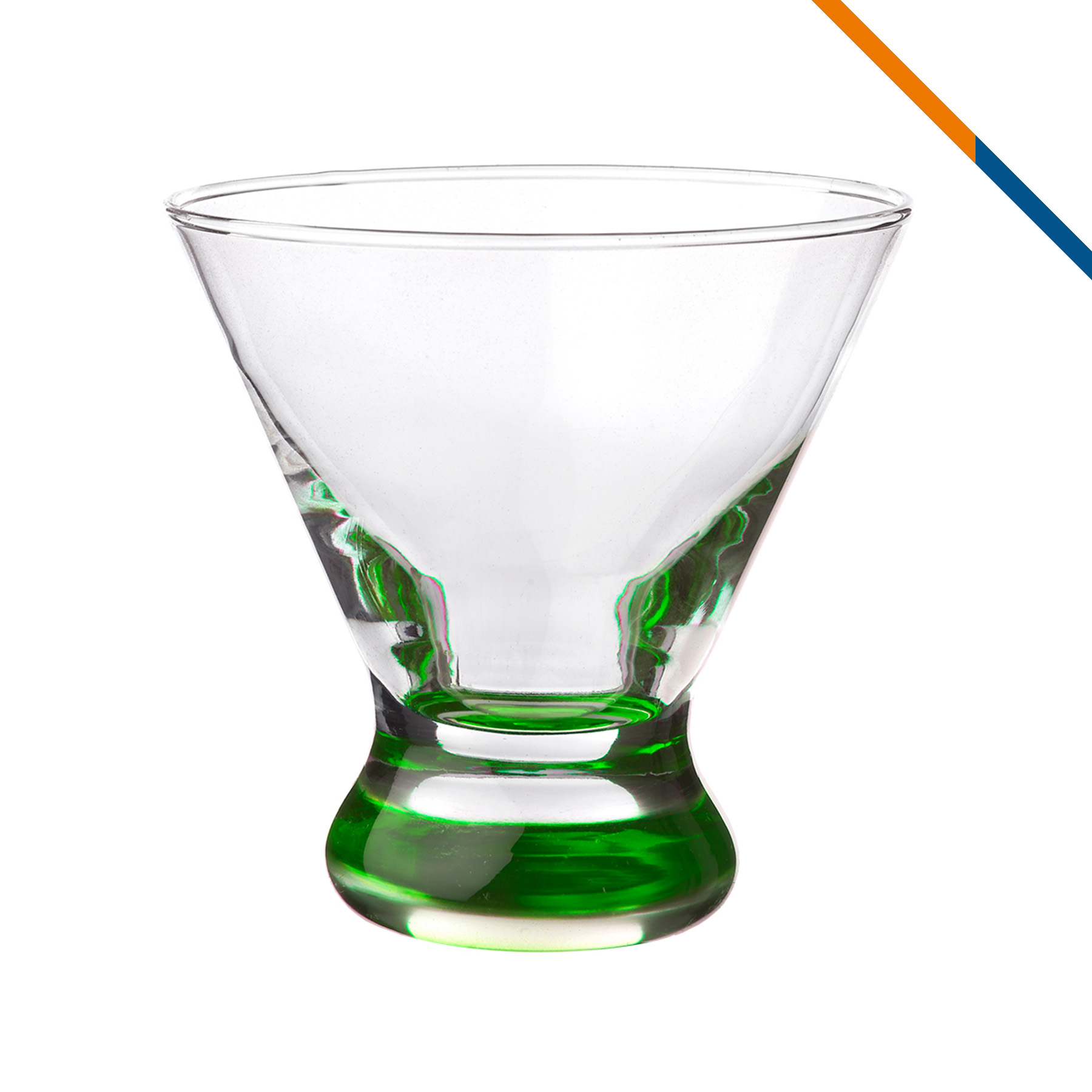Libbey Latery Stemless Martini Glasses - 8.25 OZ. 6