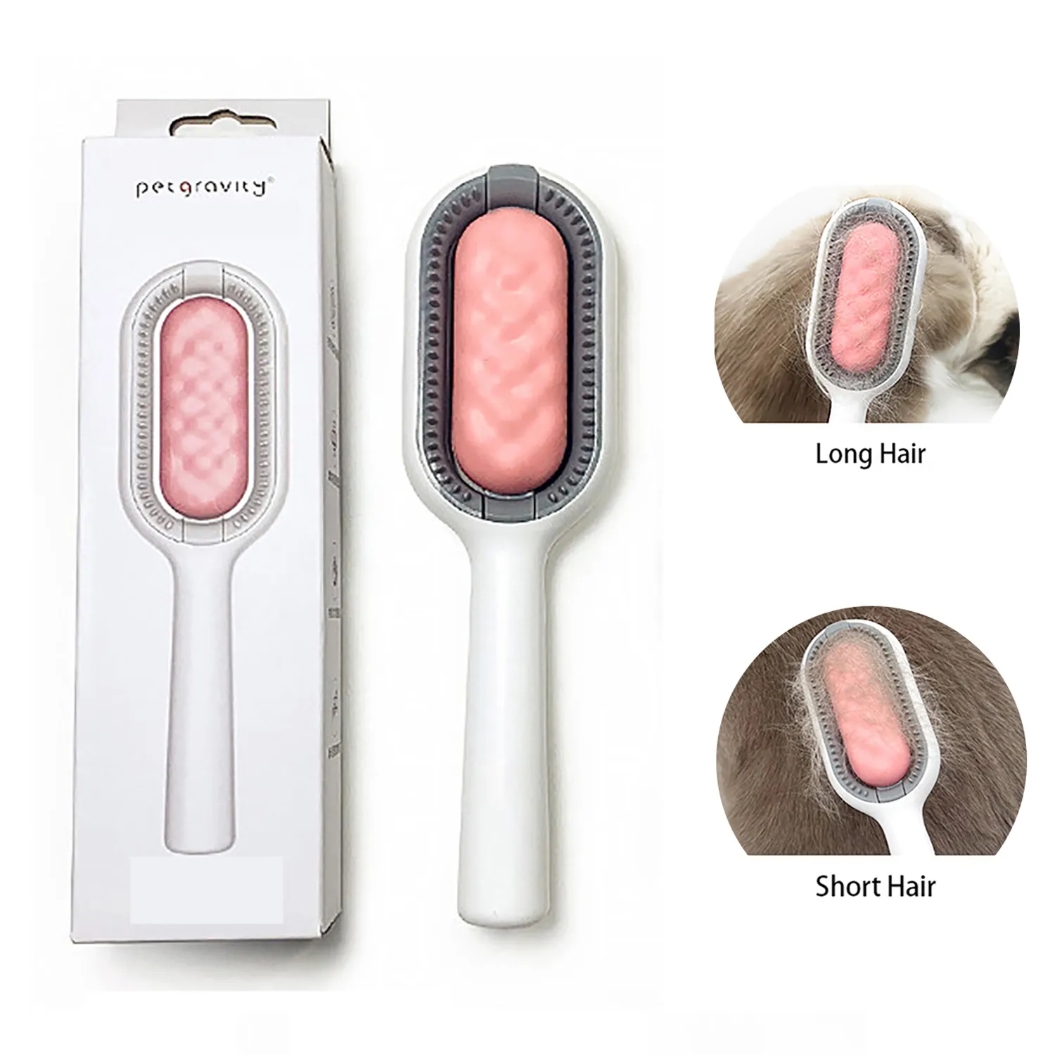 Dogs Cats Self Cleaning Slicker Brush 7